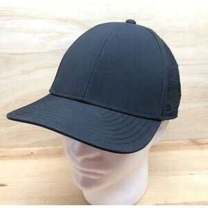 Melin A-Game Hydro Hat Cap Classic Fit Black Snapback Adjustable Stretch